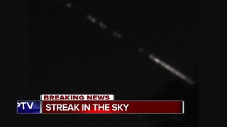 South Florida residents spot lights streak across the sky Wednesday morning