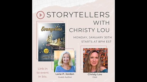 Storytellers with Christy Lou featuring Lane Jordan