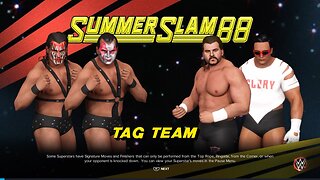 WWE 2K23 Classic Tag Tournament Semi-Final Round 1: Demolition Vs. Power & Glory