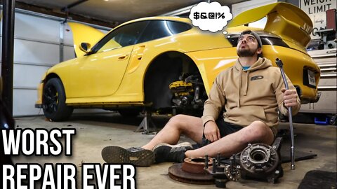 High Mile 911 Turbo Build is NOT GOING WELL