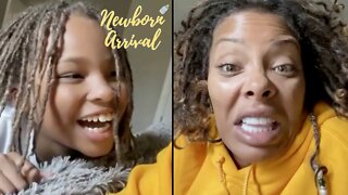 Eva Marcille's Daughter Marley Calls Mom Vintage! 😭