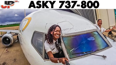 ASKY Cockpit Boeing 737 to Accra🇬🇭 Dakar🇸🇳 Lomé🇹🇬 Monrovia🇱🇷 Praia🇨🇻