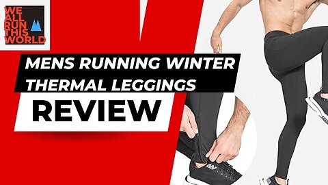 MENS WINTER RUNNING LEGGINGS | REVIEW