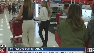 13 Days of Giving goes shopping