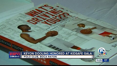 Keyon Dooling honored at Kidsafe Gala