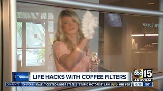 How to use coffee filters around the house to save money