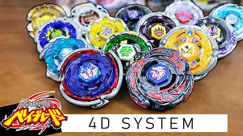 DEFINITIVO! Os sistemas de METAL FIGHT BEYBLADE - Parte 3 - 4D SYSTEM