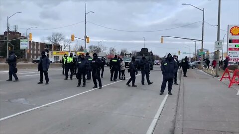 🚔 Police Presence 🇨🇦 Ambassador Bridge🇨🇦