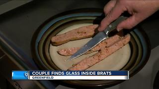 Glass shards found in Greenfield grocery store brats