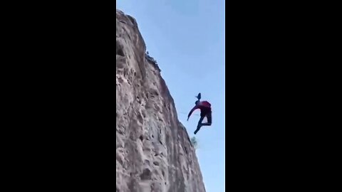 Rock Climbing can be dangerous.