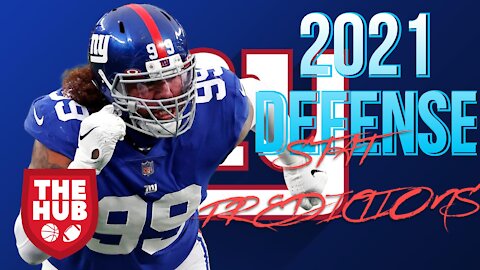 Predicting the Stats of the 2021 Giants key Defensive Players