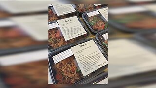 Rustic Grill delivers meals to frontline workers
