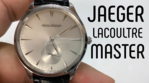 Jaeger-LeCoultre Master Ultra Thin Silver Dial Automatic Watch Review