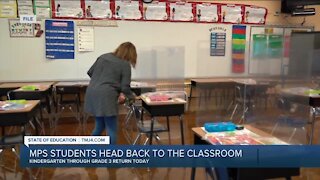 MPS students head back to the classroom