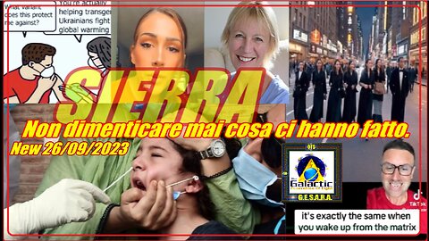 NEW SIERRA 26/09/2023 Non dimenticare mai cosa ci hanno fatto. Molte persone