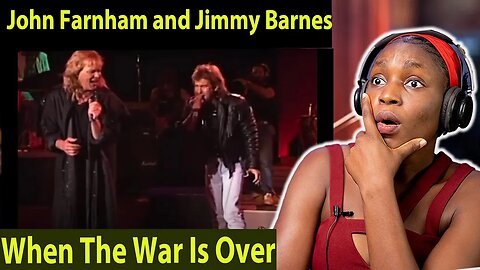 John Farnham and Jimmy Barnes | When The War Is Over | Reaction| 2 AUSSIE LEGENDS!