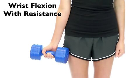 Wrist Flexion With Resistance