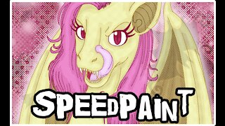 Flutterbat || My Little Pony Speedpaint