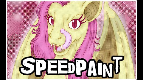 Flutterbat || My Little Pony Speedpaint