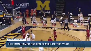 Michigan's Naz Hillmon named Big Ten player of the year