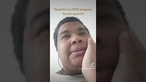 Tourette's or DEW weapons forced speech? #targetedindividuals #gangstalking