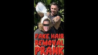 Fake Hair Removal Prank! Ft Jackson O'Doherty