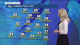 Wind gusts up to 35 mph this Thursday evening, temperatures drop