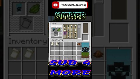 Wither Banner | Minecraft