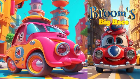 Broom's Big Race | Best New Cartoon for kids Stories for Grown ups | Bedtime Stories