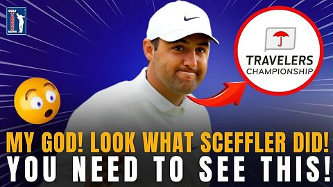 😱 SHOCKING! Scottie Scheffler surprised everyone! THIS WAS TOTALLY UNEXPECTED! 🚨GOLF NEWS!