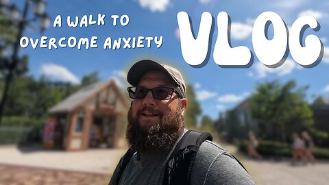 Overcoming anxiety by walking with a camera