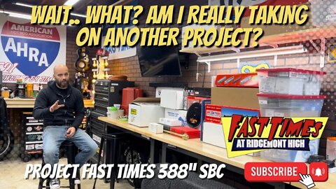 Wait.. What? Another Project? Yep.. Project Fast Times 388” Small Block Chevy! #engine