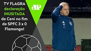 ESSA É NOVA! OLHA o que a TV FLAGROU Ceni falando no fim de São Paulo 3 x 0 Flamengo!