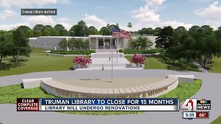 Truman Library to close for 15 months