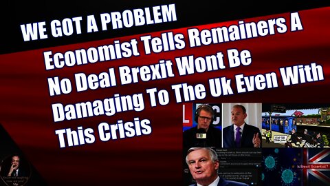 Economist Tells Remainers A No Deal Brexit Wont Be Damaging To The Uk Even With This Crisis
