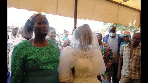 Mother of six shock residents as she allegedly weds “Holy Spirit”