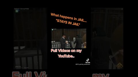 What happens in jail, Stays in jail #DondadaRP #fivem #gtav #cops #lawyer #police