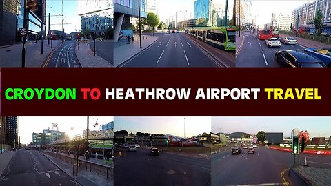 Vlog 72 | Croydon to Heathrow airport London travel