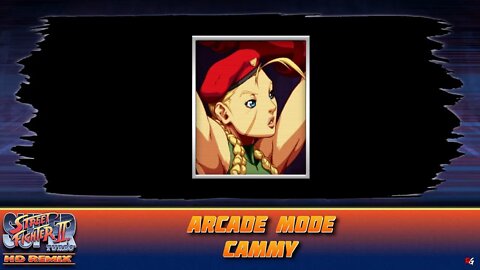 Super Street Fighter 2: Turbo Hyper HD Remix: Arcade Mode - Cammy