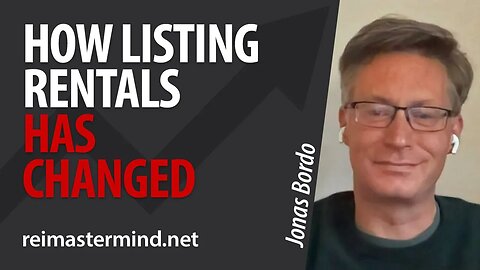 How Listing Rentals Has Changed with Jonas Bordo