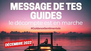 MESSAGE DE TES GUIDES - Le décompte est en marche 💖 #tiragesentimental #tarotfrancais