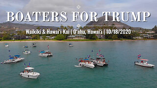 Hawaii Boaters for Trump 2020 | Waikiki and Hawaii Kai | 10/18/2020