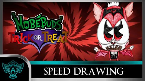 Speed Drawing: MobéBuds Trick or Treat - Magvamp | A.T. Andrei Thomas 2022