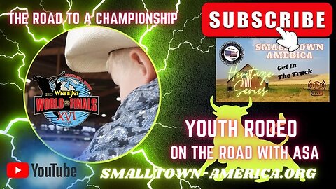 The Road To A Championship Youth Rodeo Mutton Busting on The Road With ASA Small Town America