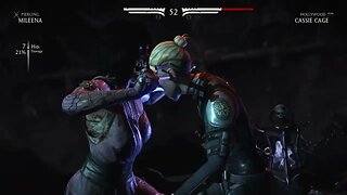 Mortal Kombat XL: Mileena Vs. Cassie Cage