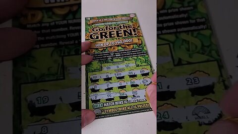 HUGE Lottery Winning Scratch Off Ticket!