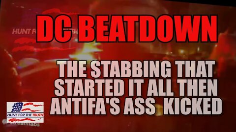 TRUMP PROTEST THE STABBING THAT STARTED ANTIFAS DEMISE LAST NIGHT FUCKANTIFA