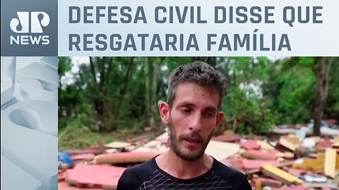 Esposa e filho de Miguel Bieleski morreram após enchente em Lajeado no Rio Grande do Sul