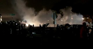 Chaos In Minneapolis As BLM Clash With Cops