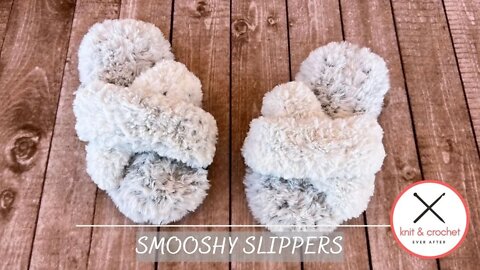 Smooshy Slipper Crochet Tutorial